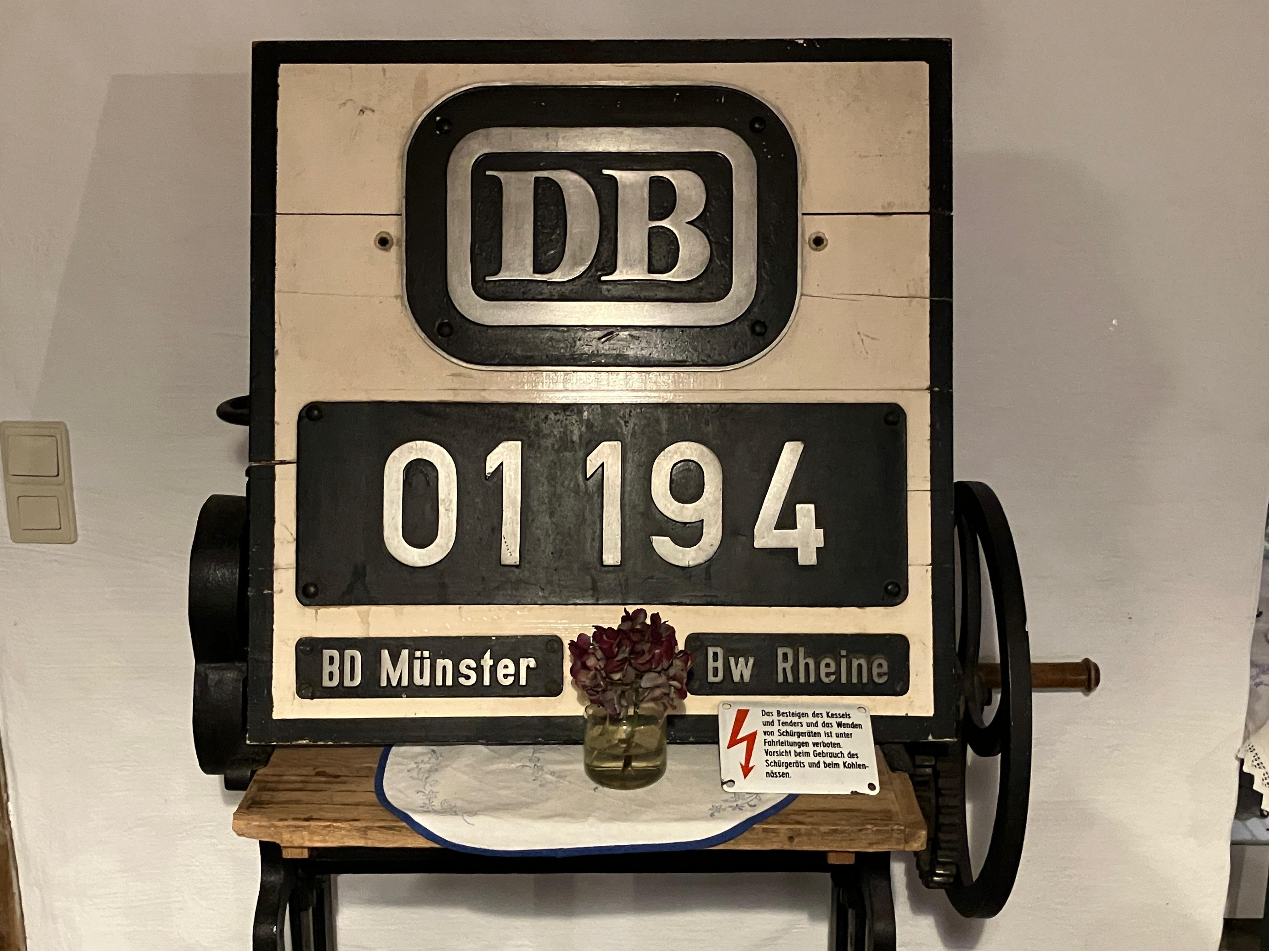 Rheine-R bleibt 'unter Dampf' - Filmpräsentation und Ausstellung im Heimathaus