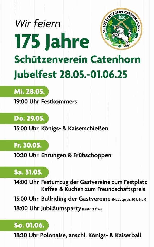 Jubelfest SV Catenhorn