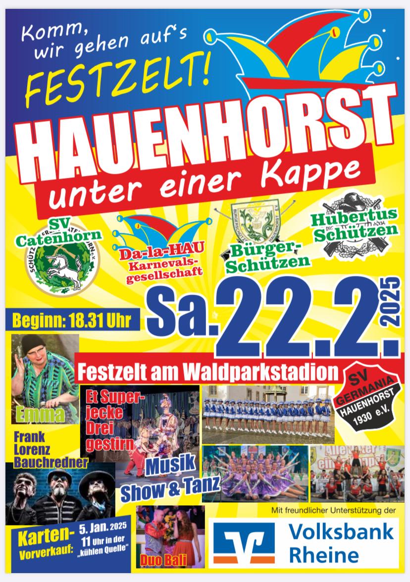 Alle unter einer Kappe 2025