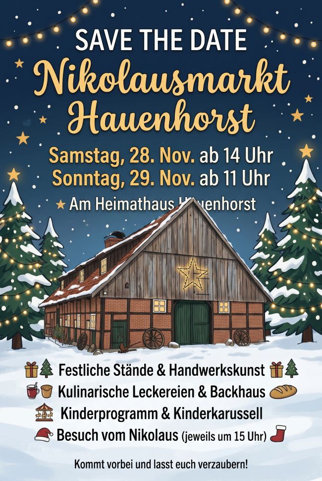Nikolausmarkt in Hauenhorst