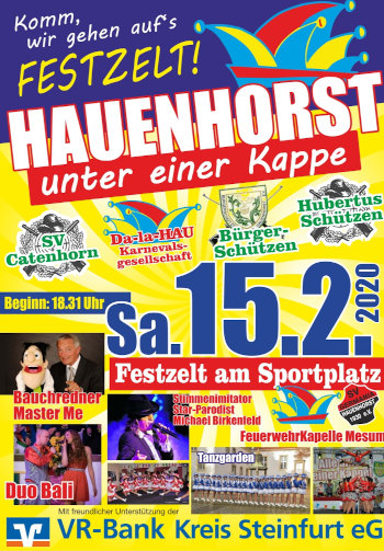 Hauenhorst &quot;unter einer Kappe&quot;