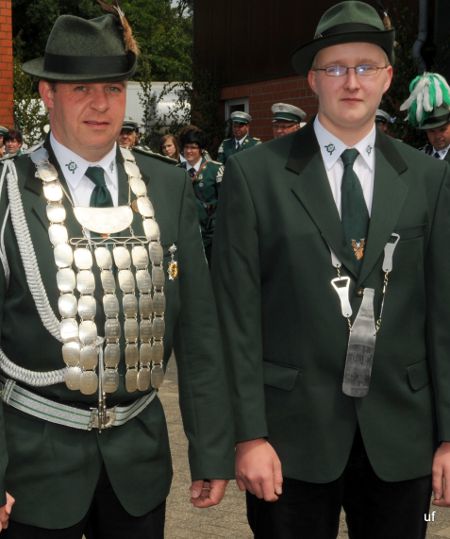 Hubertus Schuetzenkönig und Bierkönig 2011
